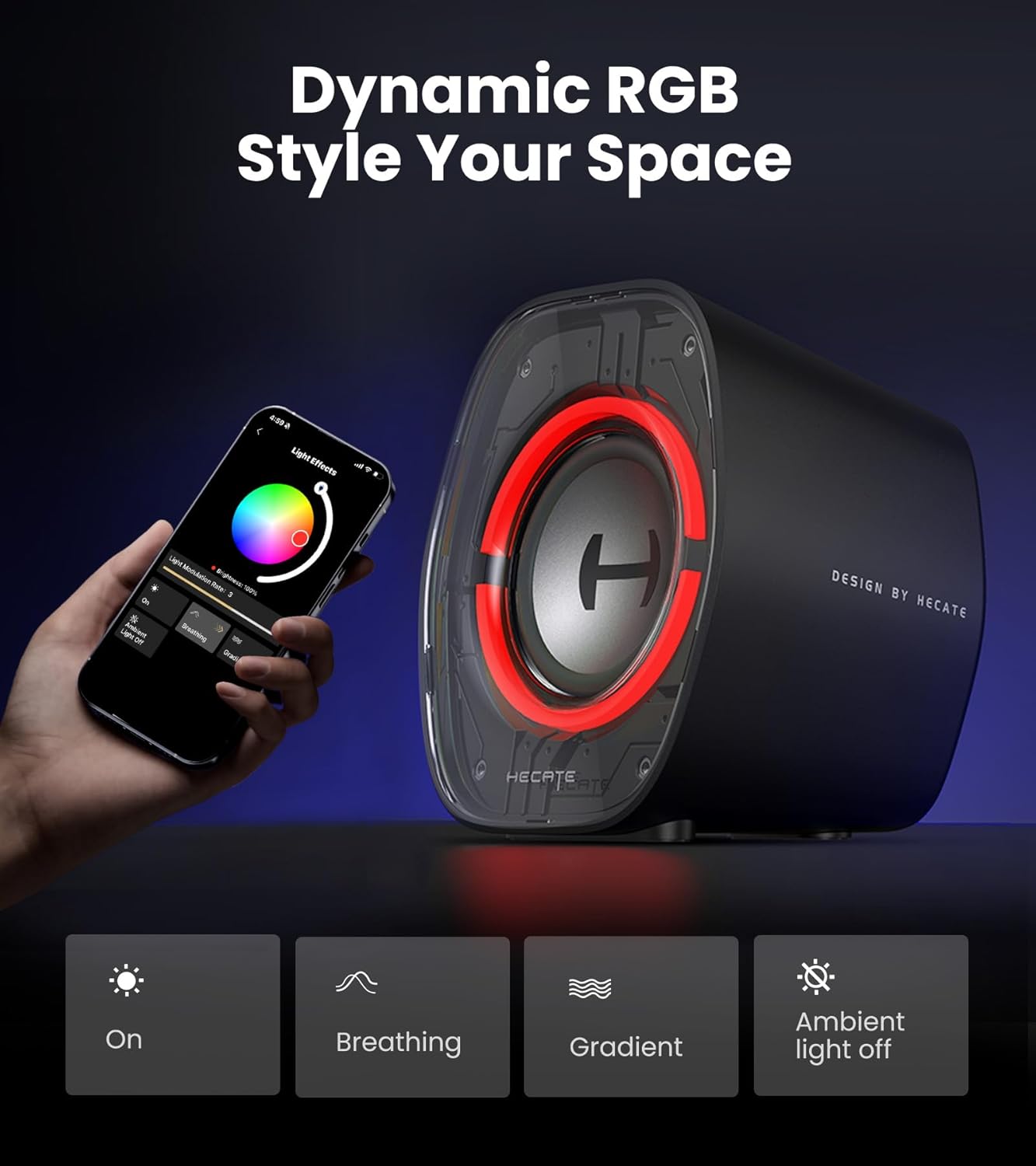 Edifier G1000 II Desktop Computer Speakers for Gaming, 2.5