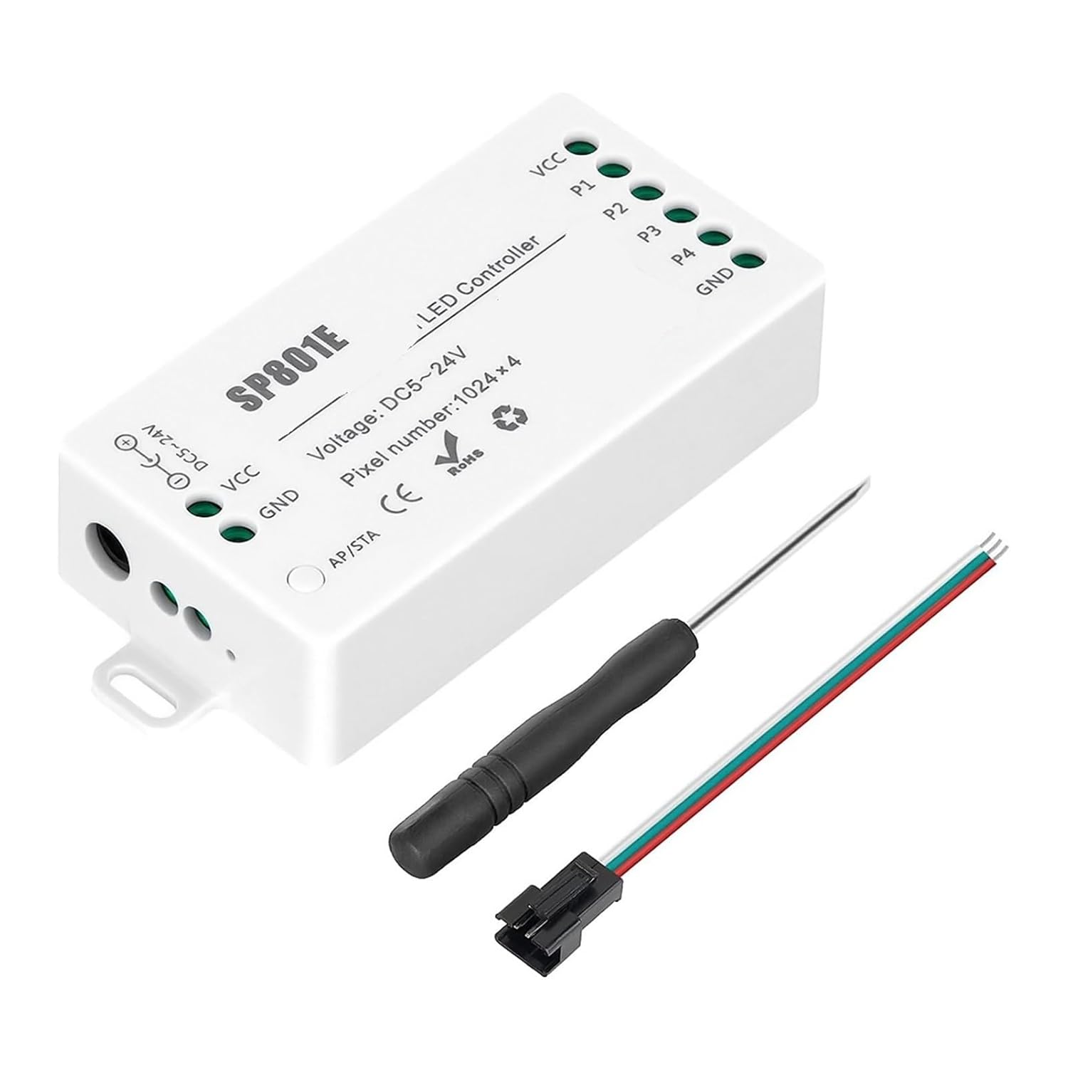 SP801E Controller DC 5V24V for SK6812 WS2815