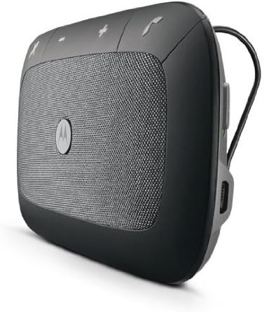 Motorola Mobile Accessories Sonic Rider SP-005BK/89589N Bluetooth Wireless in-Car Speakerphone New Version - Black - Retail, Silver