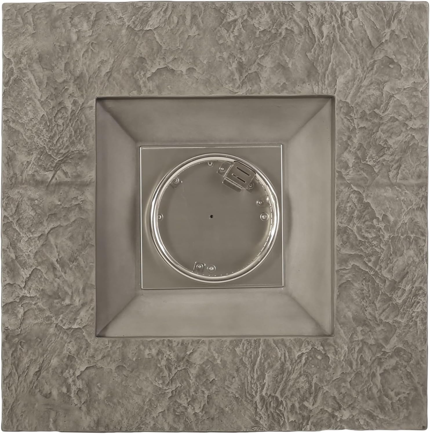 Hoonah Outdoor 40,000 BTU Lightweight Concrete Fire Pit Table, 32