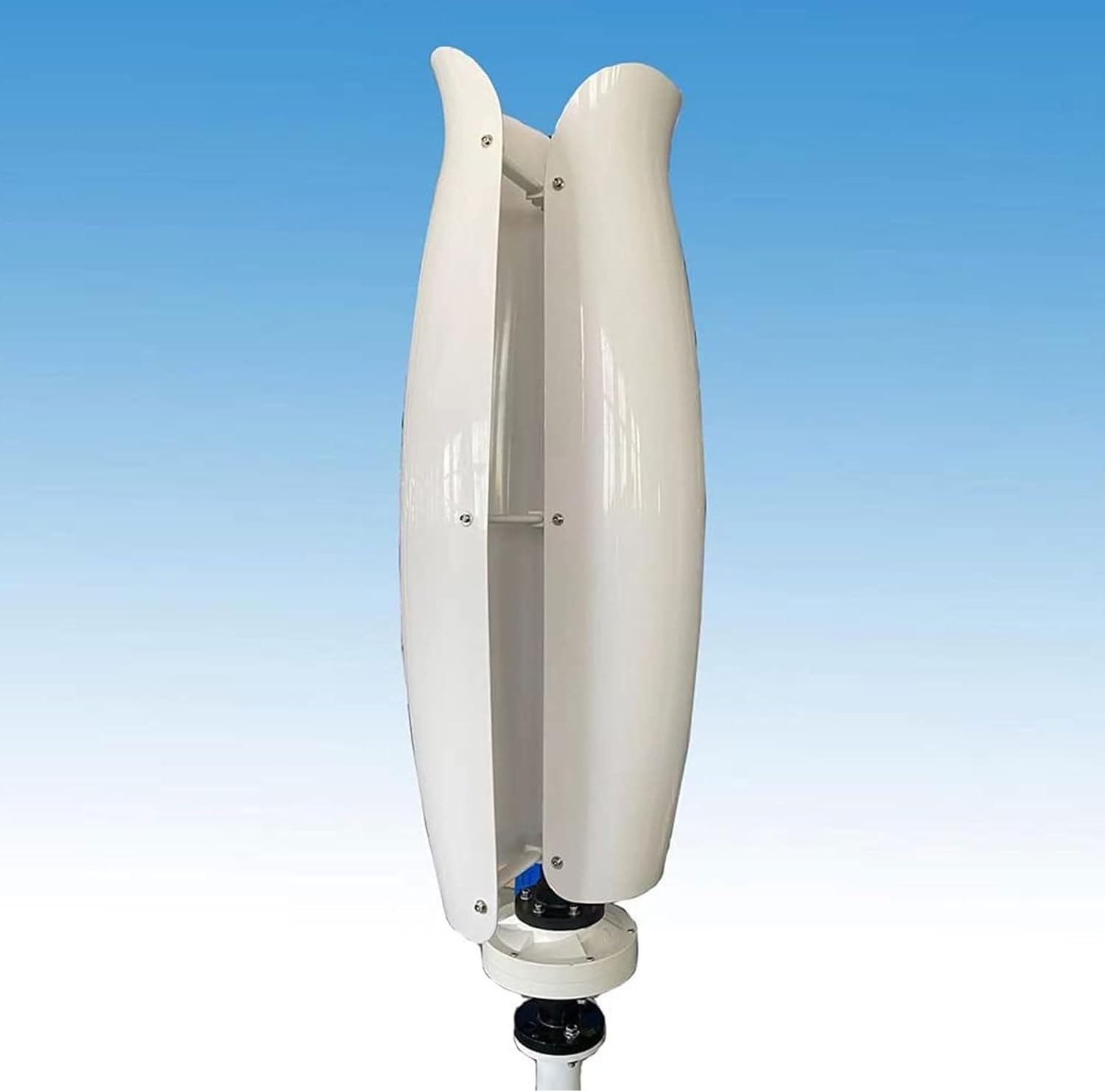 CHRISK Fiberglass Blade 4000W Wind Turbine 3 Phase Low Noise Vertical Wind Turbines Generator Three-Phase Permanent Magnet AC Generator