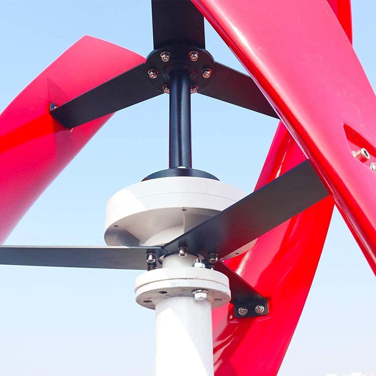 Wind Turbine Generator,Vertical Axis Wind Turbine,9000W Vertical Wind Turbine Magnetic Levitation Upright Wind Generator for Home Ship