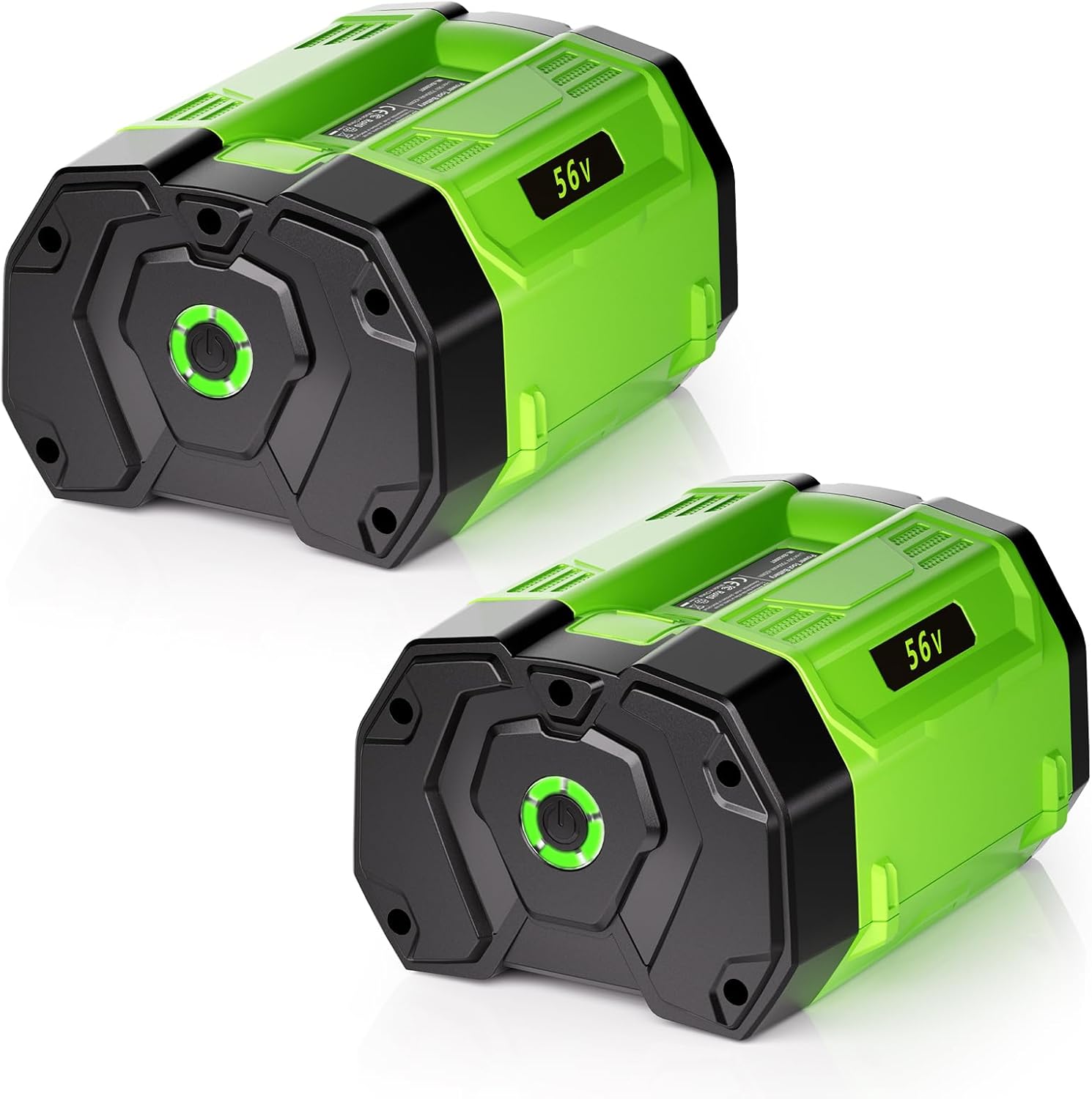 2Pack 7.5Ah Lithium-ion Replacement Batteries Compatible with EGO 56V Battery BA2800T BA4200T BA1400 BA5600T EGO 56 Volt Power Tools