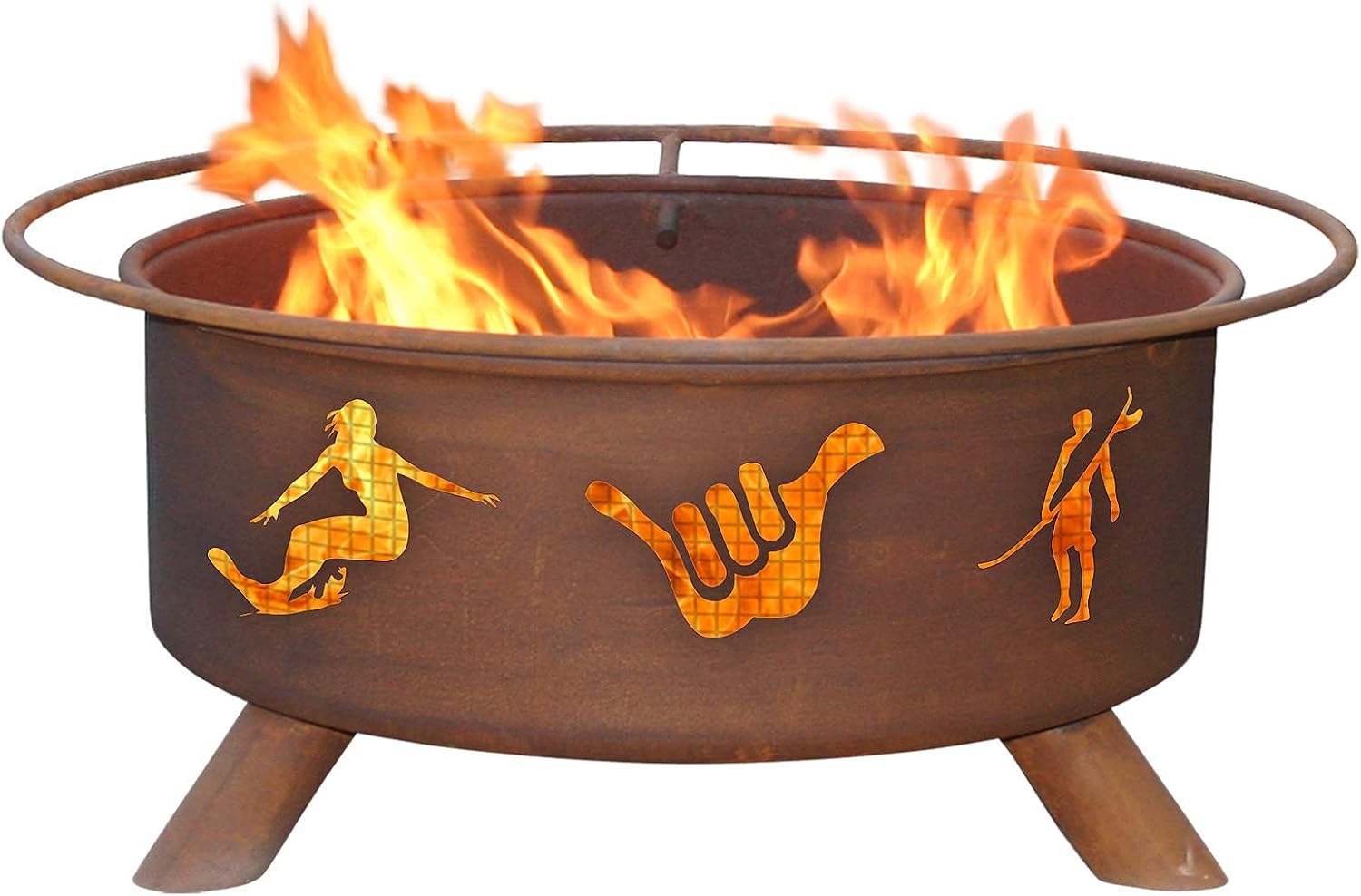 Patina F128 Surfer Fire Pit