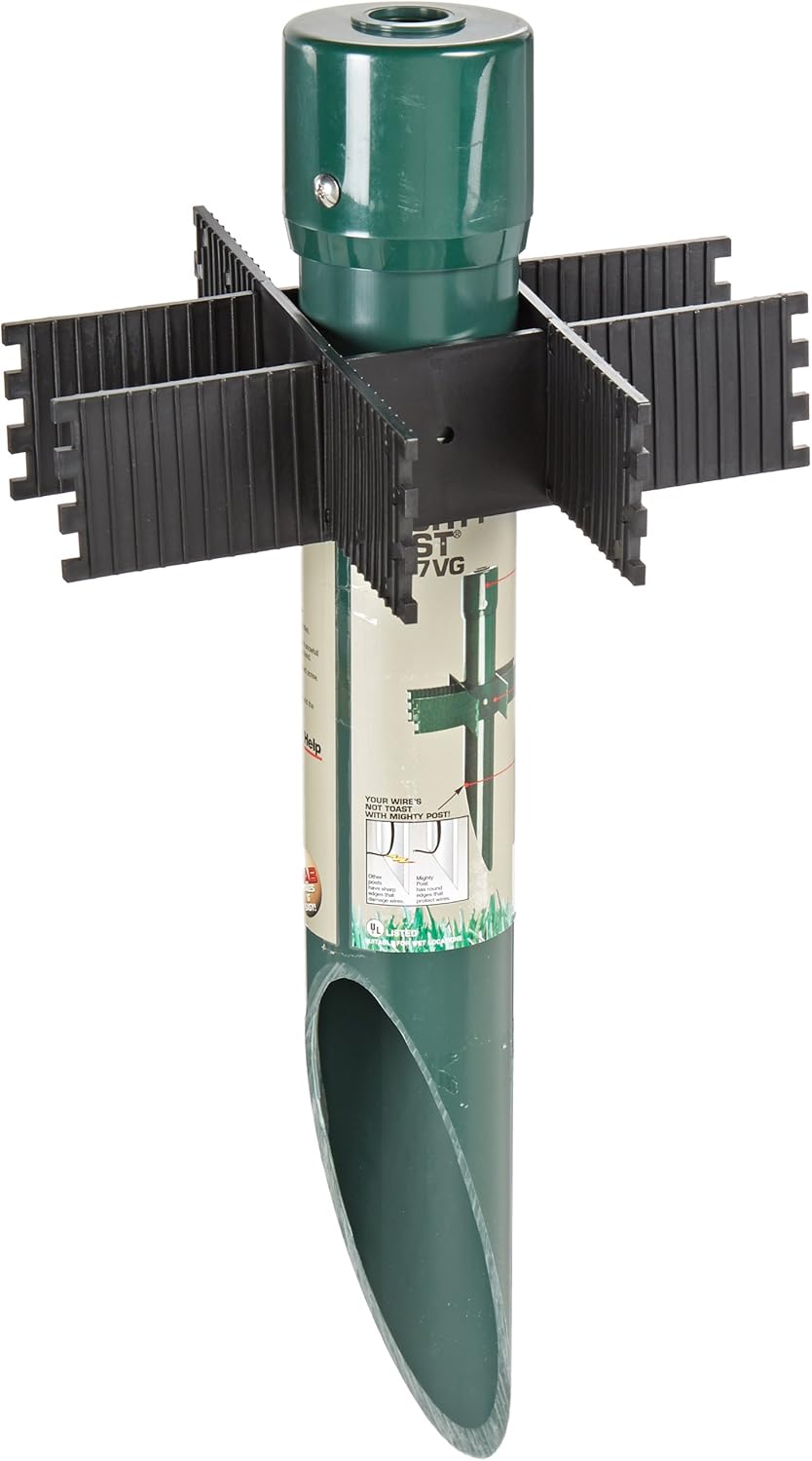 RAB Lighting RAB MP17VG Landscape Lighting Post, Verde Green