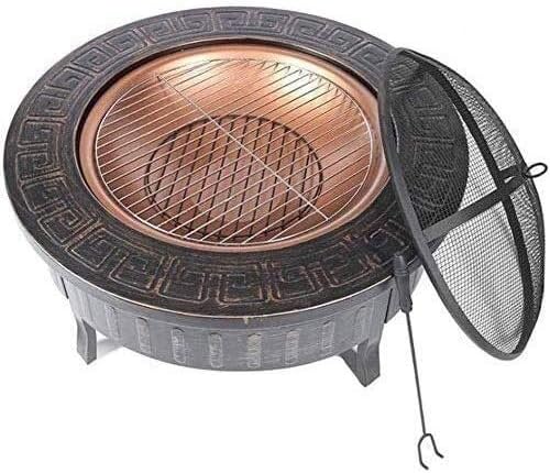 Fire Pits Outdoor Wood Burning Fire Pits Household Charcoal Heating Brazier Outdoor Table Heating Grill Stove