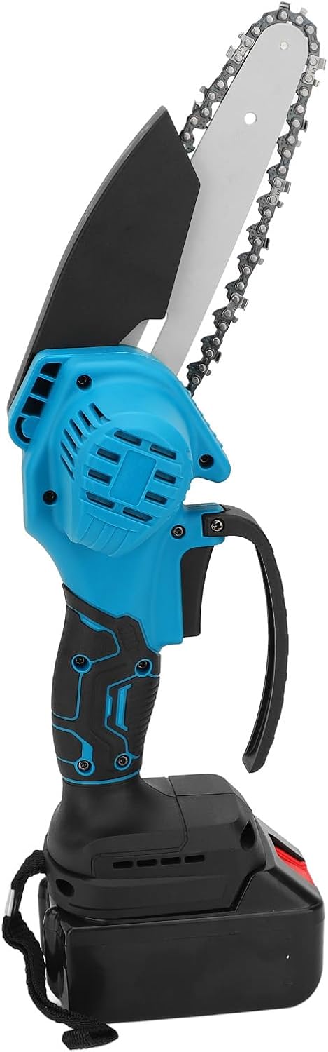 Cordless Chainsaw 400W 8800RPM 21V Lithium Battery Power Chain Saw for Tree Cutting Pruning