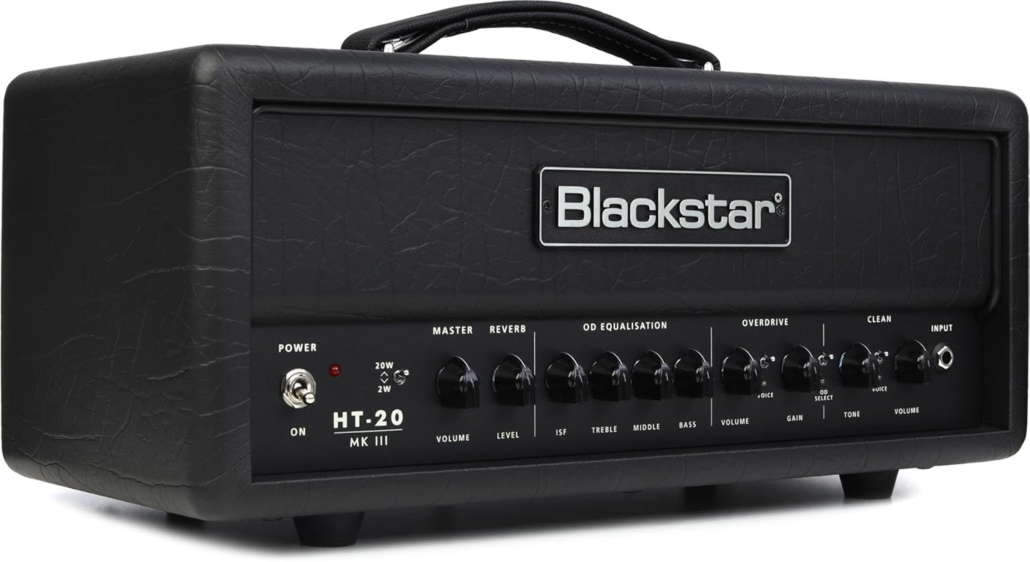 Blackstar HT-20RH MK III - 20-watt Guitar Tube Amp Head w/ 2 Channels, Power Reduction, CabRig, and Reverb