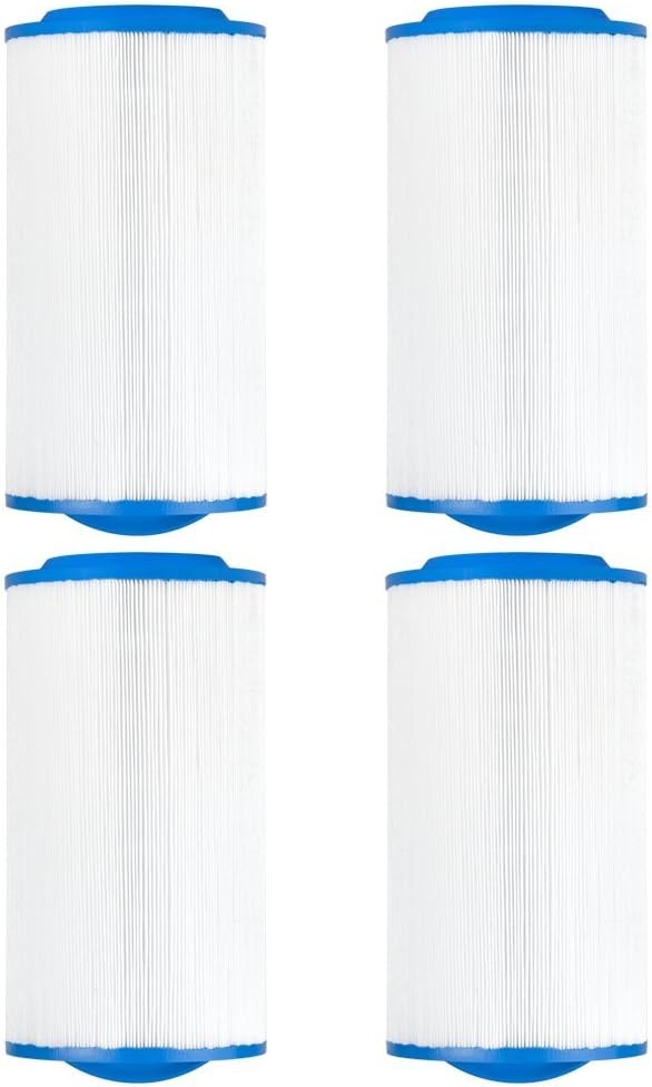 Clear Choice Pool Spa Filter 4.94 Dia x 9.25 in Cartridge Replacement for Waterway Plastics Baleen AK-90082, [4-Pack]