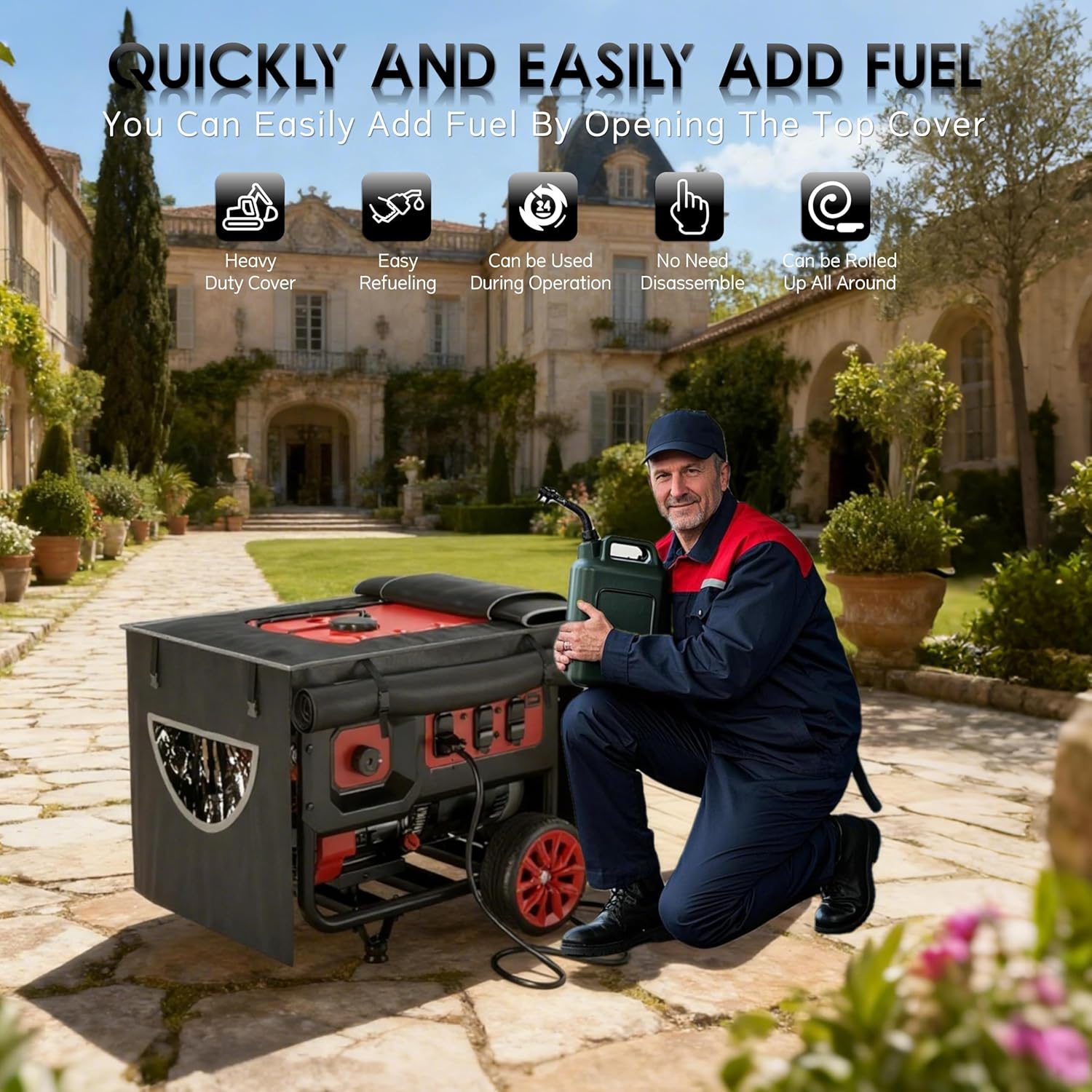 Generator Cover, Generator Covers While Running, 38 