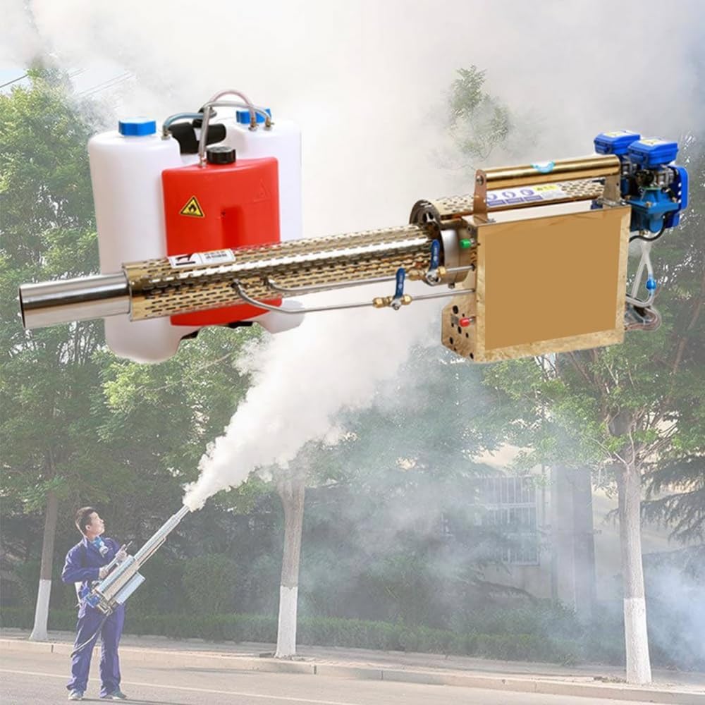 15L Portable Thermal Fogger Machine, Disinfection Fogging Machine ULV Sprayer Nebulizer, Electric Sprayer Aerosol Atomizer for Indoor and Outdoor Agricultural Sprayer