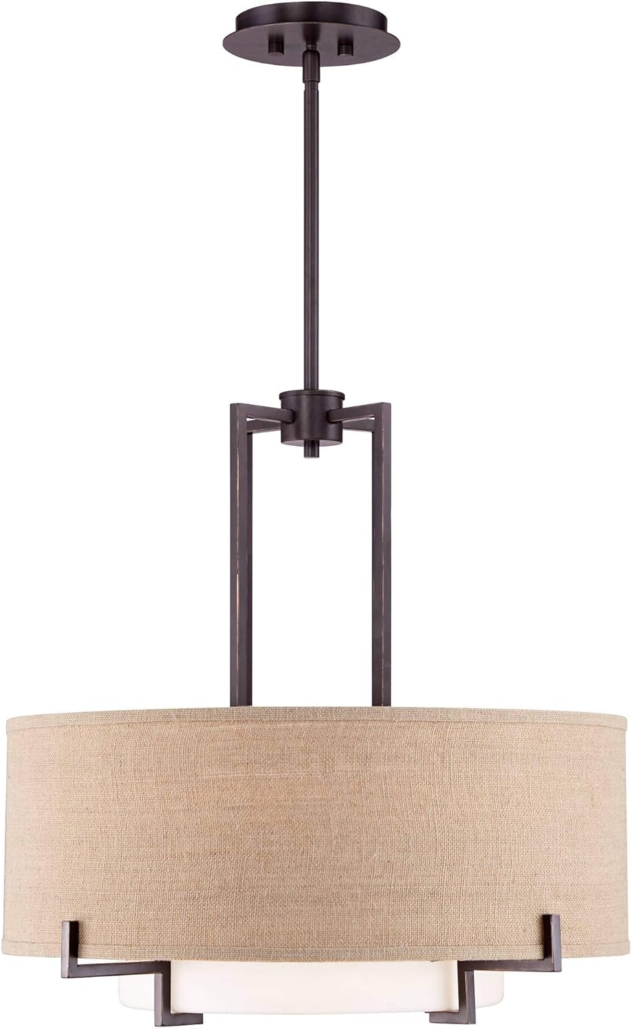 Possini Euro Design Concentric Bronze Pendant Chandelier Lighting 25