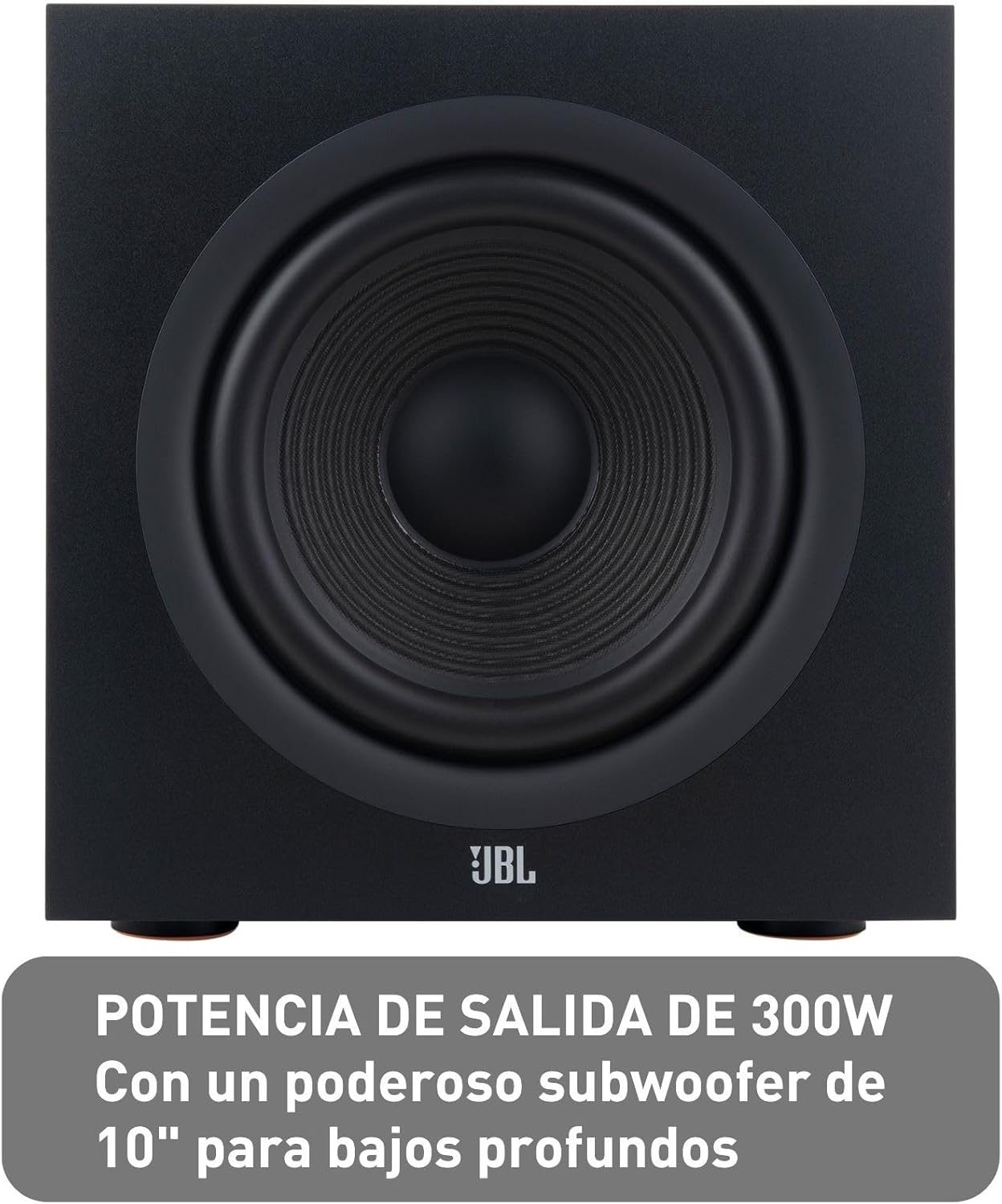 JBL Stage 2 200P 300 Watt 10 Inch Powered Subwoofer (Espresso)