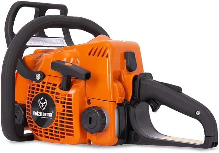 Holzfforma 31.8cc G180 Gasoline Chain Saw Power Head Orange Color Only Without Guide Bar and Saw Chain All Parts Are For MS180 018 Chainsaw