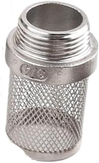 Garden Hose Filter, 304 Stainless Steel Mesh Garden Hose Filter Aquariums Gardens Agriculture Multiple Sizes(3i4 Inch Short)