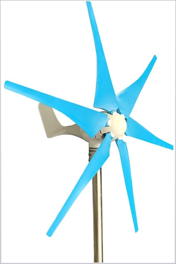 8000W Blue Wind Generator Wind Turbine with Nylon Fibre Use for Farm Boat Home Company Ship