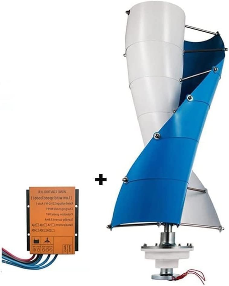 CHRISK 3000W Wind Turbine Three-Phase Permanent Magnetic Levitation Motor Vertical Wind Turbine Generator Wind Power Turbine