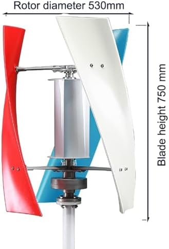 10000W Wind Turbine Generator Kit, 12V/24V/48V 3-Blade with Controller, Low Start Wind Speed, Ideal for Home, Farm, RVs, Boats, Renewable Energy Solution