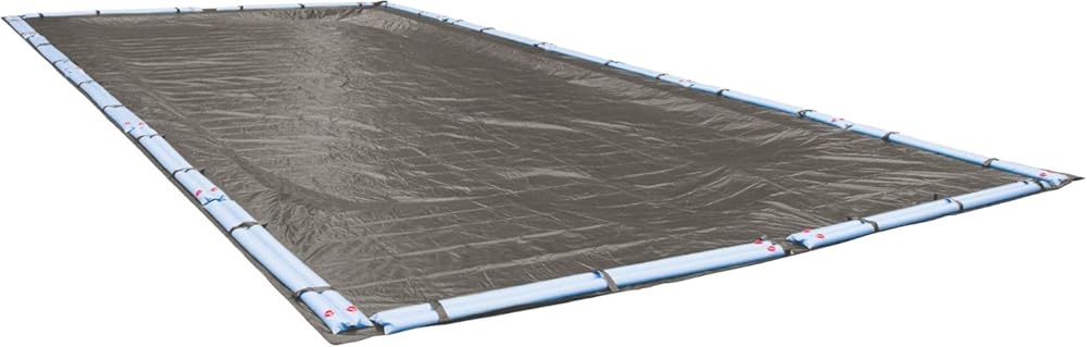 Pool Mate 591636R-PM 12-Year Swimming Pool Cover, 16 x 36-ft, Magneisum