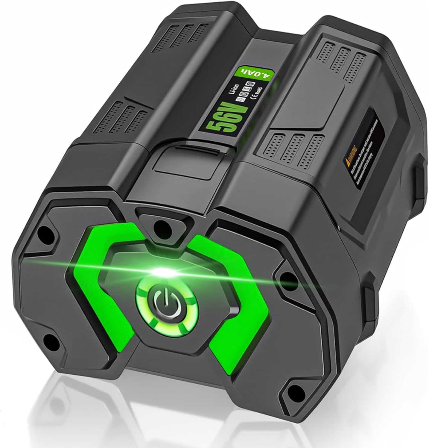 56V 4.0Ah Lithium-Ion Battery Replacement for EGO Power+ BA4200 Equipment，Compatible with All Power 56V EGO Power+ Tools