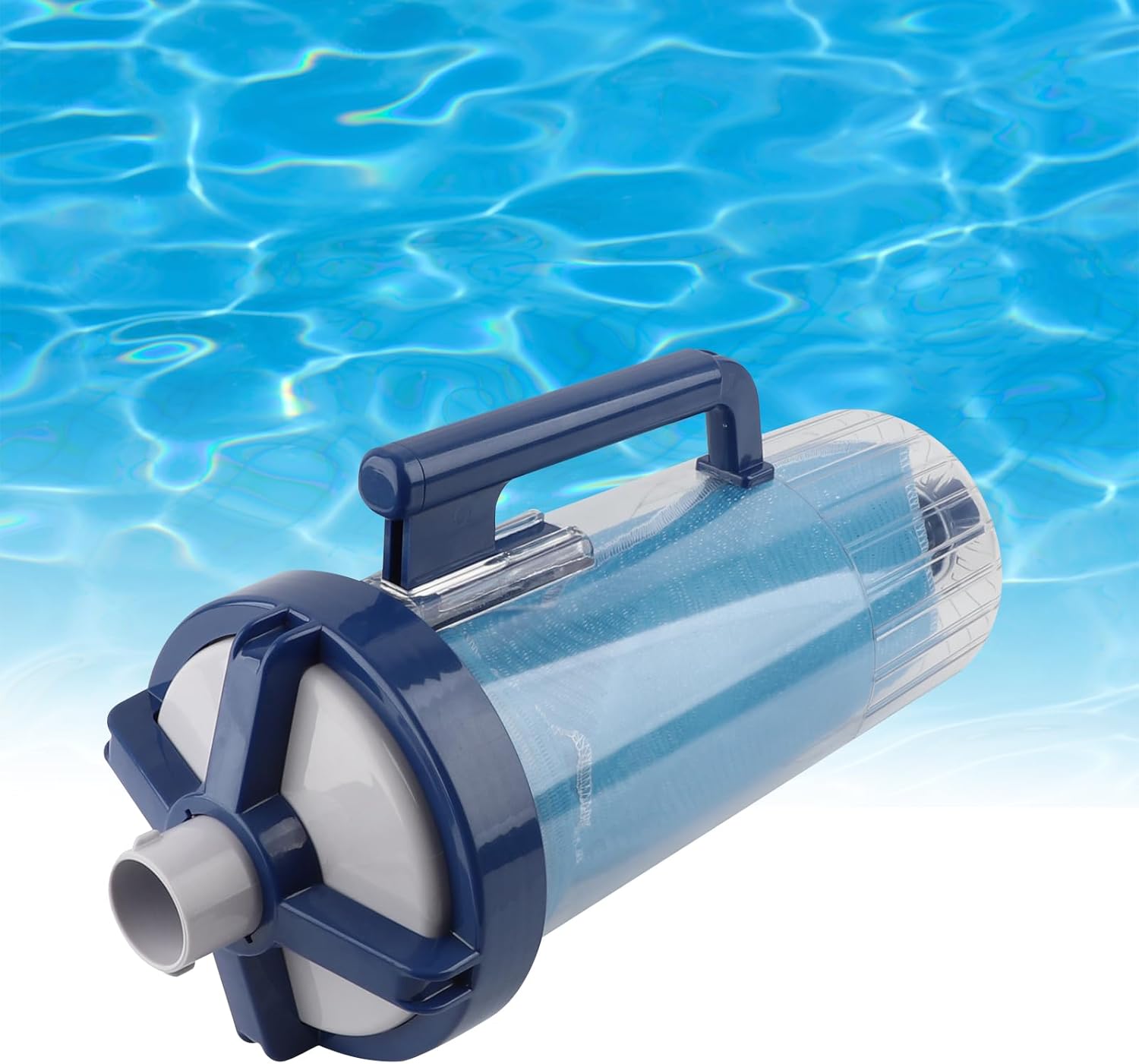 Upgraded W530 Pool Leaf Canister w/Mesh Bag Large Capacity Compatible with Hayward Pen-tair Pool Vacuum Cleaner Navigator Aquanaut Kreepy Krauly Heavy Duty Open Line Pool Leaf Catcher R211084K