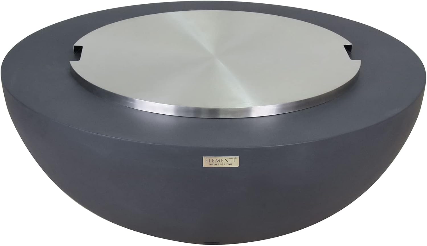 Lunar Bowl Concrete Fire Pit 42