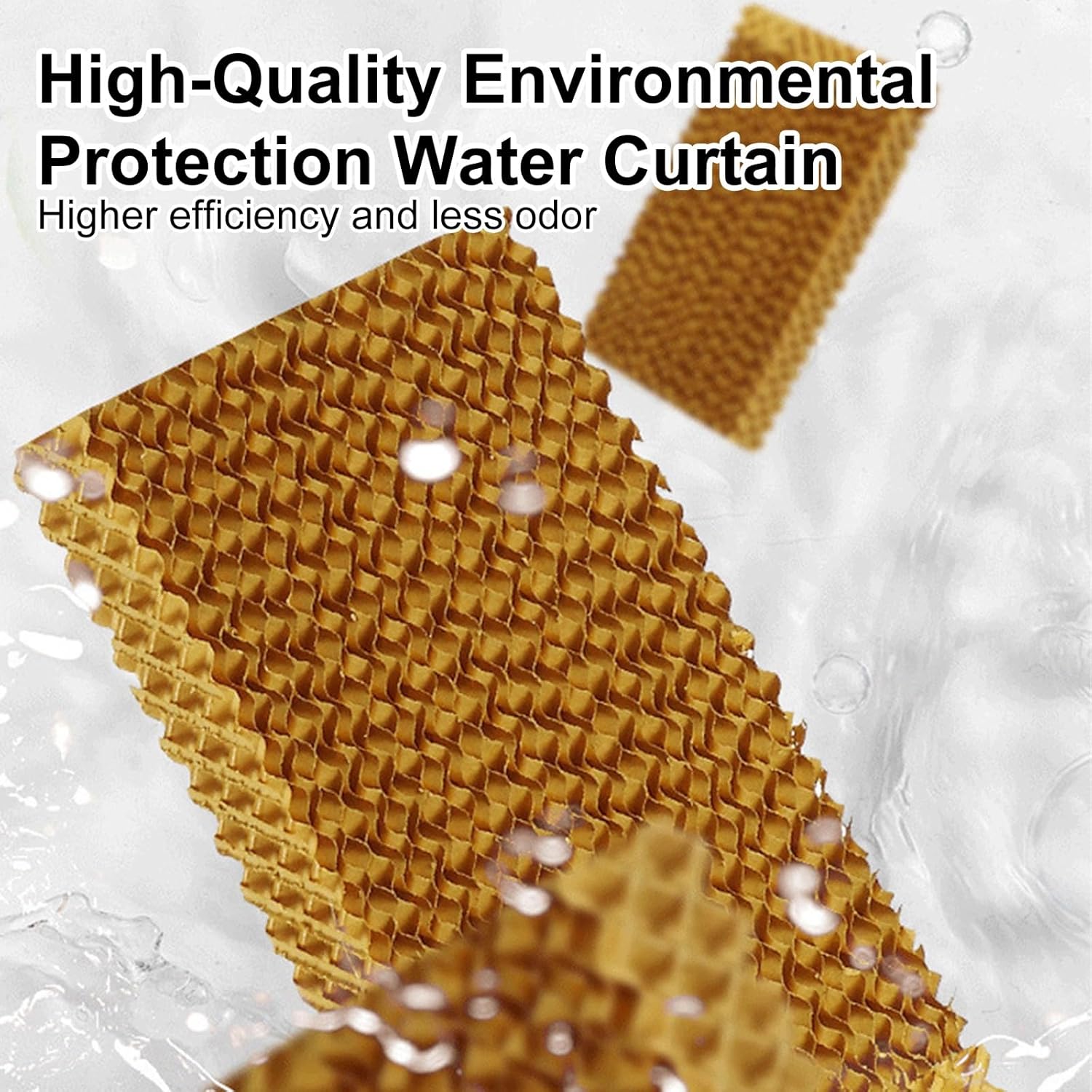 Air Conditioner Fan Evaporative Air Cooler 3 Speeds, with Misting Function, 120° Oscillation Swamp Cooler, for Office, Home, Room, Outdoor(Size:88cm-50L)