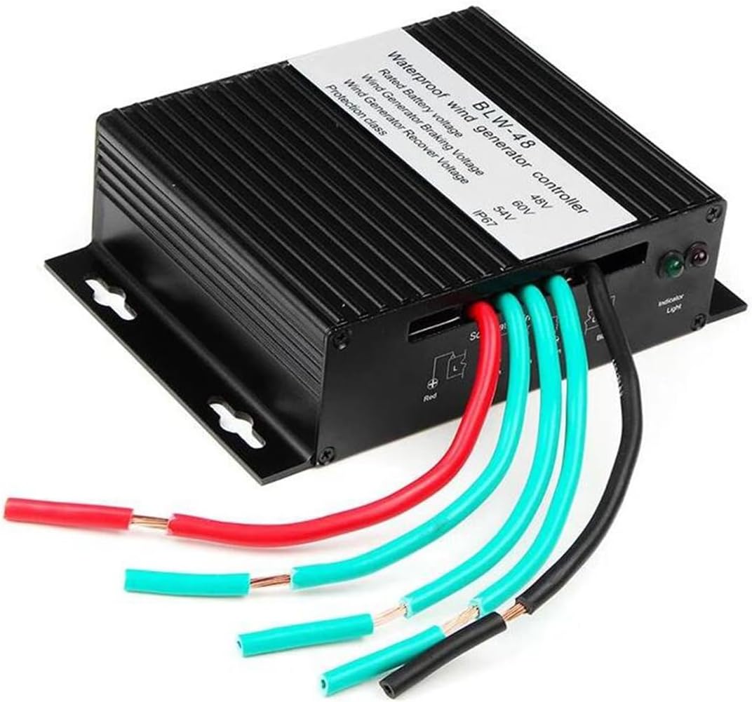 10A-40A 12V 24V 48V Wind Turbine Controller, 300W-1000W MPPT Wind Charge Controller Regulator