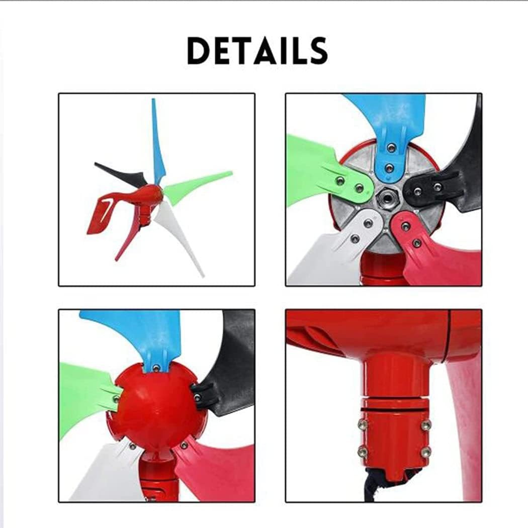 LiuSj JUnSt 9000W Permanent Magnetic Levitation Wind Turbine with Controller, Home Windmill Low Wind Turbine for Home Or Camping