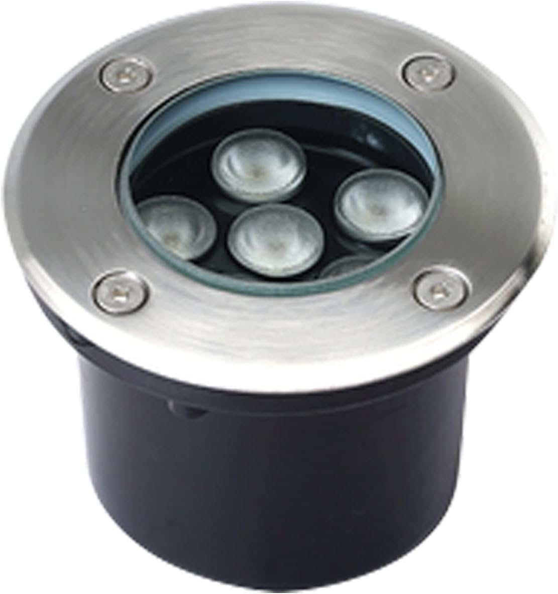 Outdoor LED Underground Light, IP65 Waterproof Buried Light Anti-Rust Embedded Ground Lights for Garden Patio Hotel External Lighting