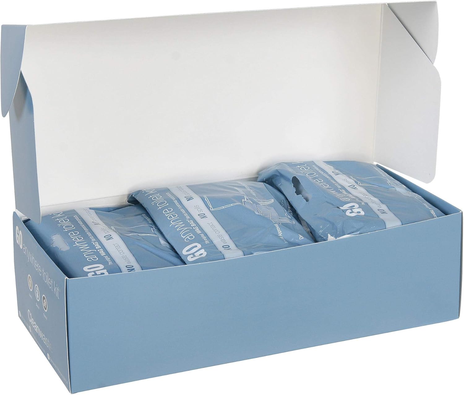 ThePETT cleanwaste go anywhere portable toilet accessories