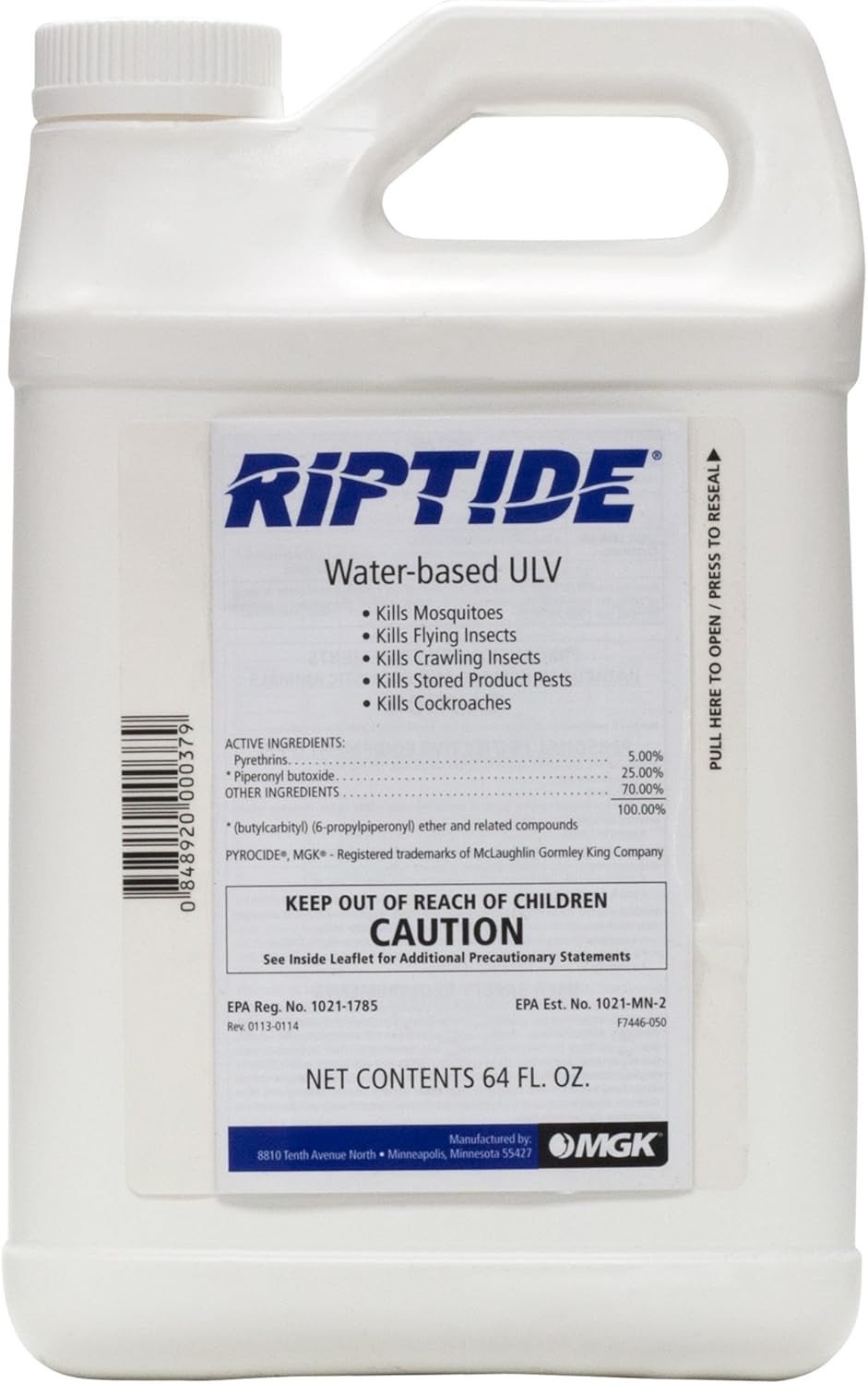 Riptide Pyrethrin Mosquito Misting System Refill 1 case MGK1011