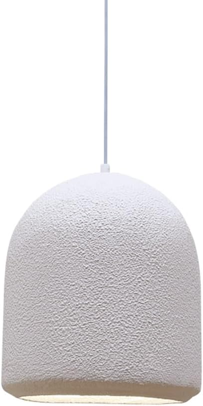 Modern Handmade Sculpture Half Round Cement Pendant Lightled Bedroom Restaurant Shop Living Room Decoration Hanging Lamp LEDE27 Light Source Chandeliers Modern Simple Home Lighting Fixtures D 9