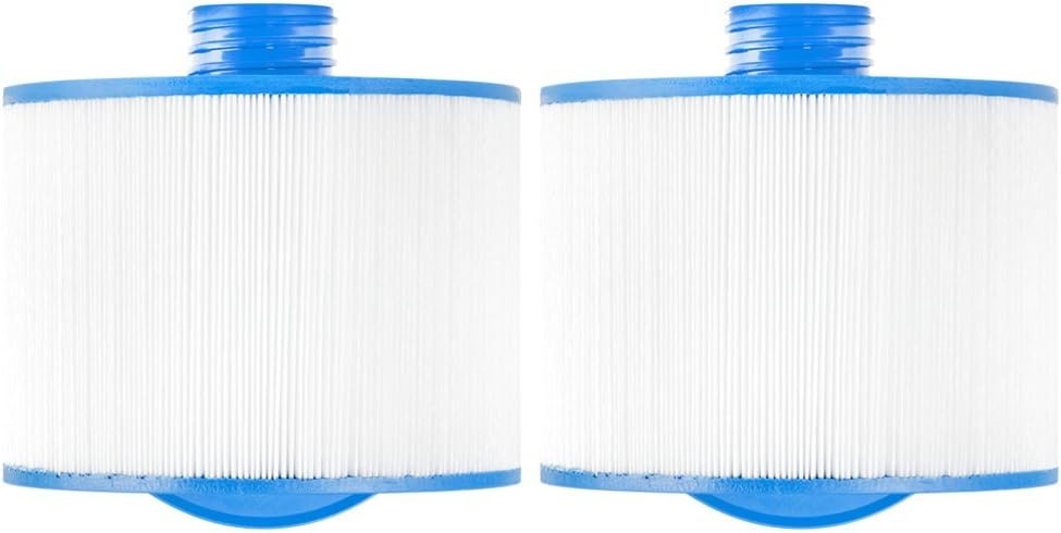 Clear Choice Pool Spa Filter 8.00 Dia x 6.00 in Cartridge Replacement for Bullfrog 50 Bullfrog 352003-2012 Aladdin 15052, [2-Pack]