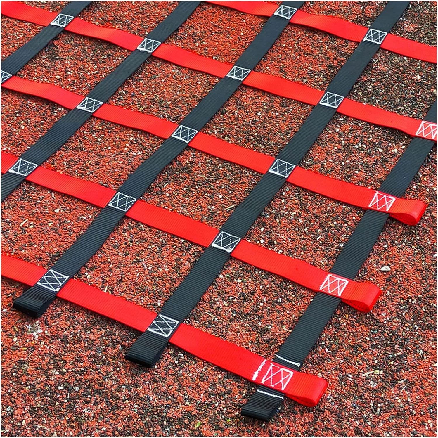 Climbing Cargo Net,Outdoor Playground Swing,Kids Ninja Obstacle Course Swingset Accessories for Adults Playground Webbing Net Heavy Duty Hammock Nets Climb Indoor,for Climbing Wall