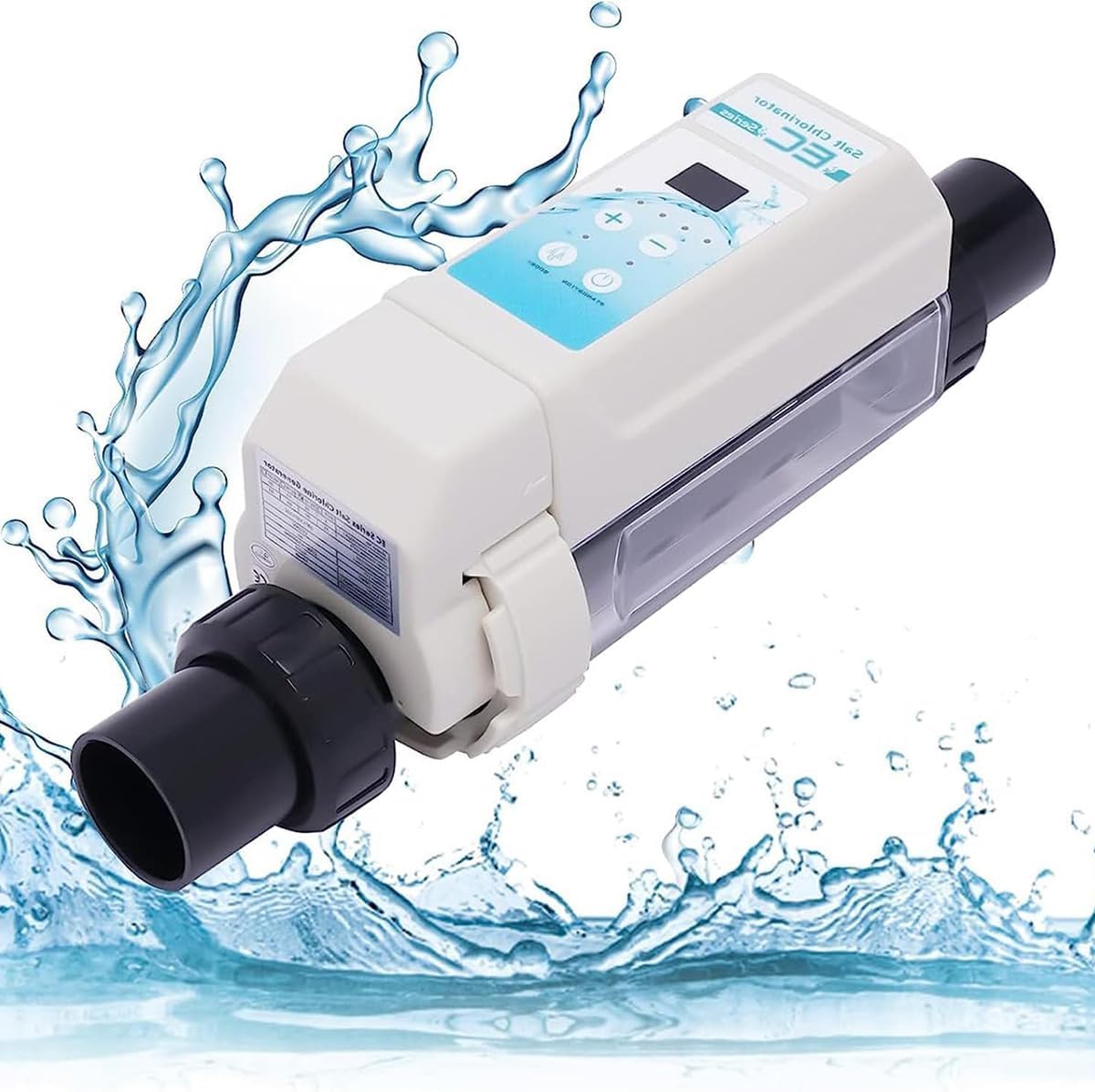 Swimming Pool Chlorinator 8/16/12/20g/h Salt Chlorinator SPA Pool Salt Chlorine Machine Generator Salt Chlorine Machine (20g)