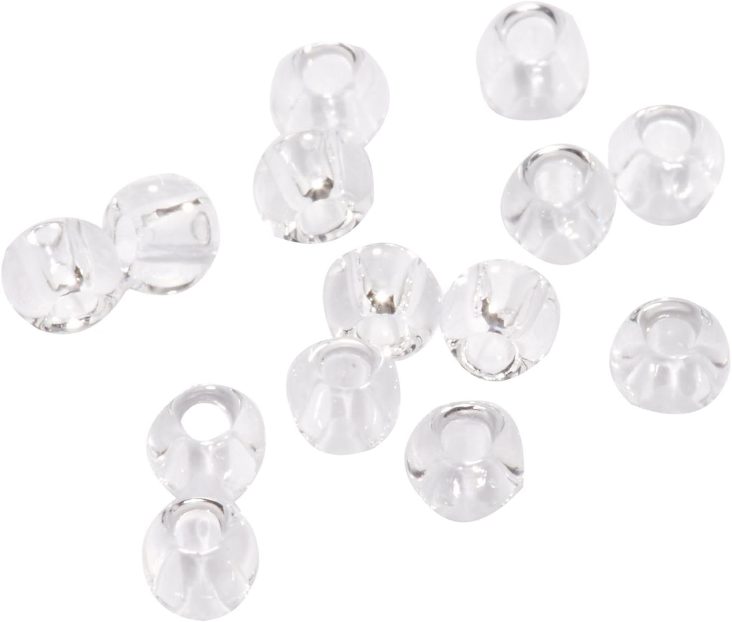 TOHO Small Round Beads, 6 Bundles, Threading Beads, Outer Diameter: Approx. 0.09 inches (2.2 mm), No. 1 166.3 ft (60 m)