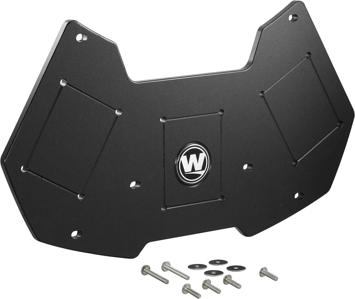 Wilderness Systems Kayak Stern Mounting Plate Gen 2 | Fits ATAK 120 Kayaks | Torqueedo Motor Mount | Kayak Power Pole Mount | Kayak Accessory Mount, One Size, Black (8070229)