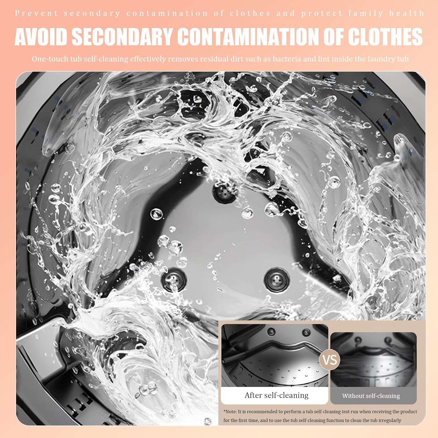 Compact Portable Washing Machine, Single/double Drum, Wall-mounted & Desktop, 3.5l Stainless Steel Tub, Smart Touch, Fully Automatic Washer Dryer For Dorm, Apartment, Rv, Travel A Desktop