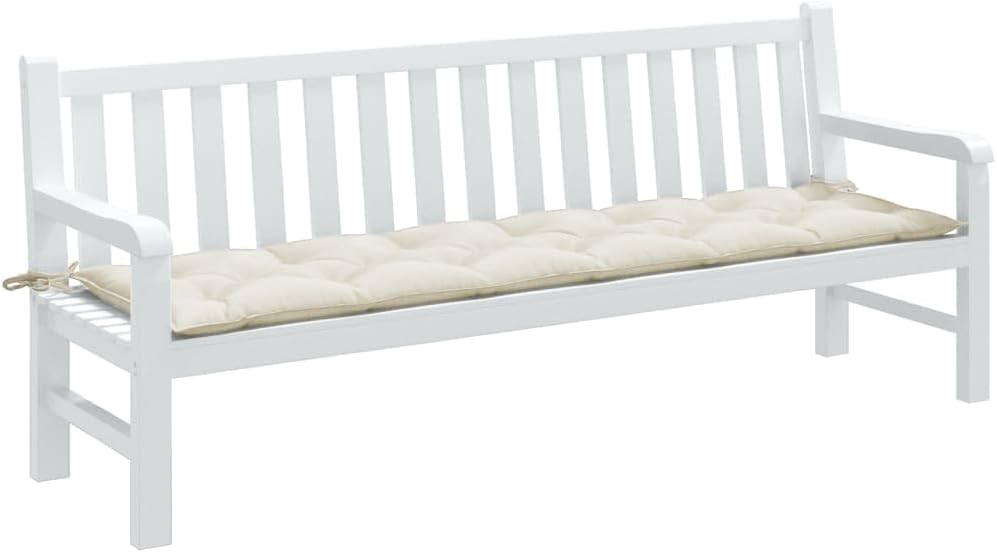 Garden Bench Cushion Melange Cream 78.7