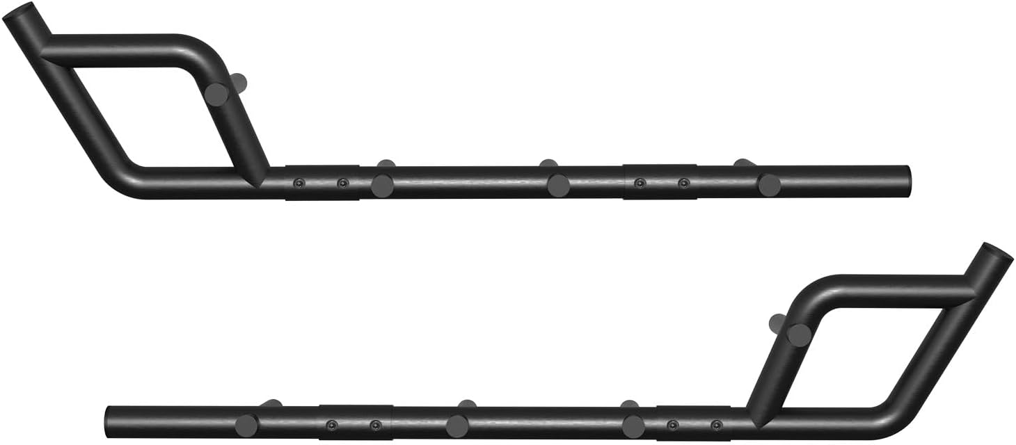 Nerf Bars Rock Sliders for Kawasaki Teryx KRX 1000, Combined Side Bumper Brush Guard Side Steps Nerf Bars Tree Kickers for Kawasaki Teryx KRX 1000 2020-2025 Accessories (2 Seats)