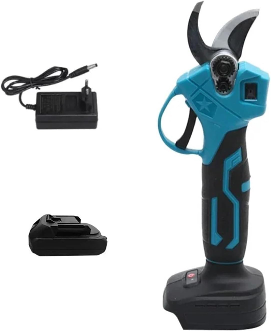 Tree Branch Pruner Brushless Electric Pruning Shears Garden Tool Battery Pruner Cordless Electric Garden Scissors Fruit Tree Sharp, Ul & Clean C Et 2)