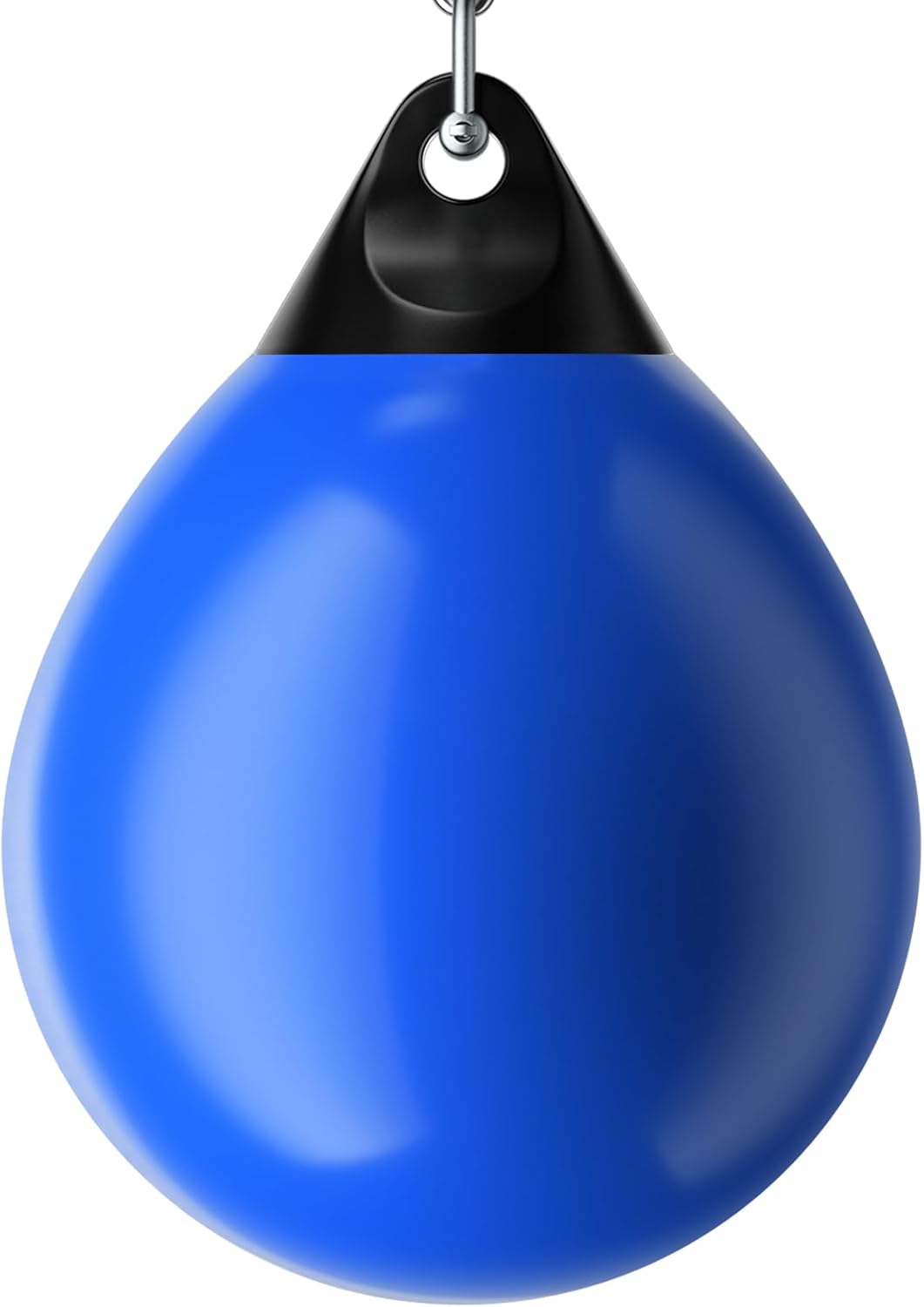 GYMAX Punching Bag, Water Aqua Bag w/Water Injector & Hanging Accessories, Folding Heavy Duty Boxing Bag for Home Gym, Boxing Training Equipment for Adults