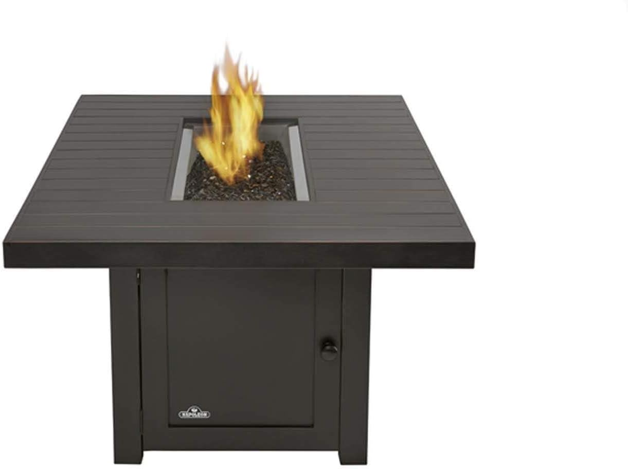 Napoleon St. Tropez Patio Flame Fire Table (STTR1-BZ), Rectangle
