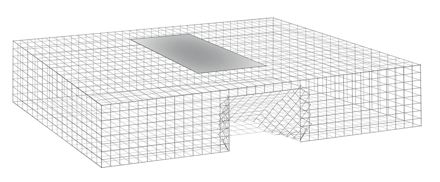 Kness Bird Trap, 17-1/4 in. L, 12-1/4 in. W