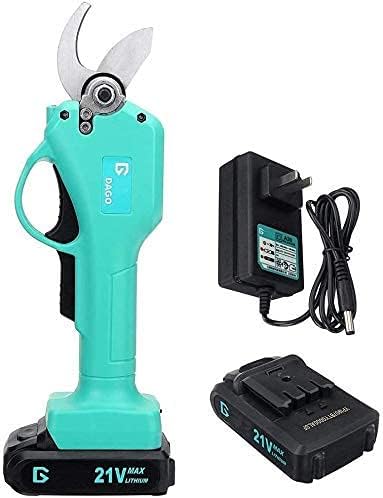 Professional Electric Pruning Shears Led 21V Cordless Electric Pruning Shears Branch Cutter Electric Fruit Pruning Tool