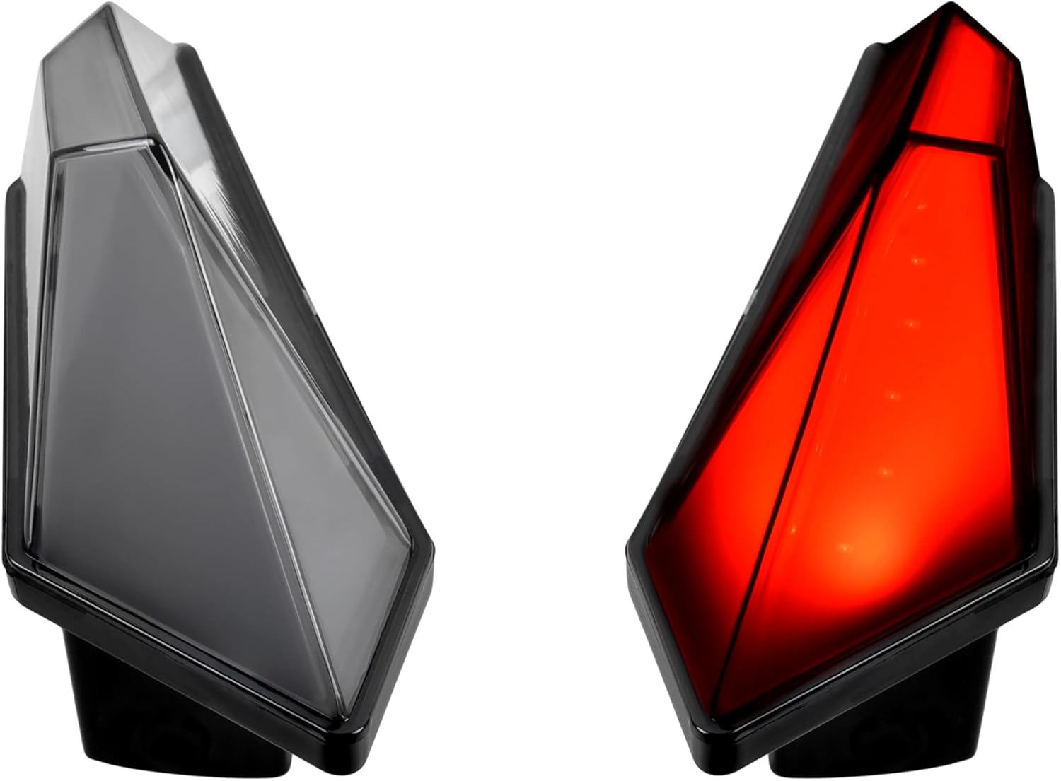 LED Rear Side Marker Lights for RZR PRO XP/PRO R 20-24, Smoked Rear Upper Position Signal Lights Tail Clearance Lamps for RZR PRO XP XP4/ RZR PRO R/TURBO R 2020-2024 Accessories(2PCS)