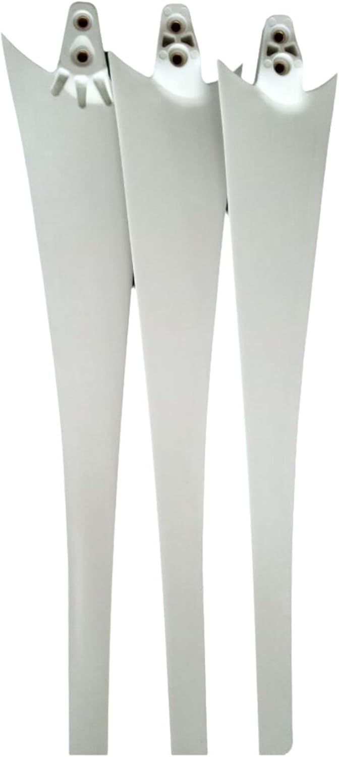 Hybrid Wind Turbine Blades Kit - 550mm, 630mm, 1250mm Radius For Small Wind/Solar Systems, Home/RV/Off-Grid Renewable Energy Durable & Weather-Resistant(3 * 630mm)