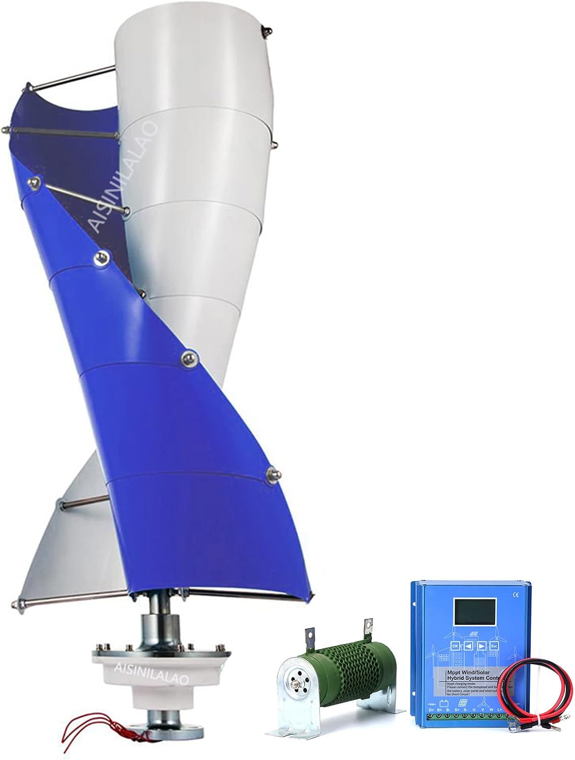 12000W 24 Volt Power Wheels Wind Power Kit,12V 24 V 48 Volt Fiber Blade Horizontal Home Power Windmill Energy Turbines Charge