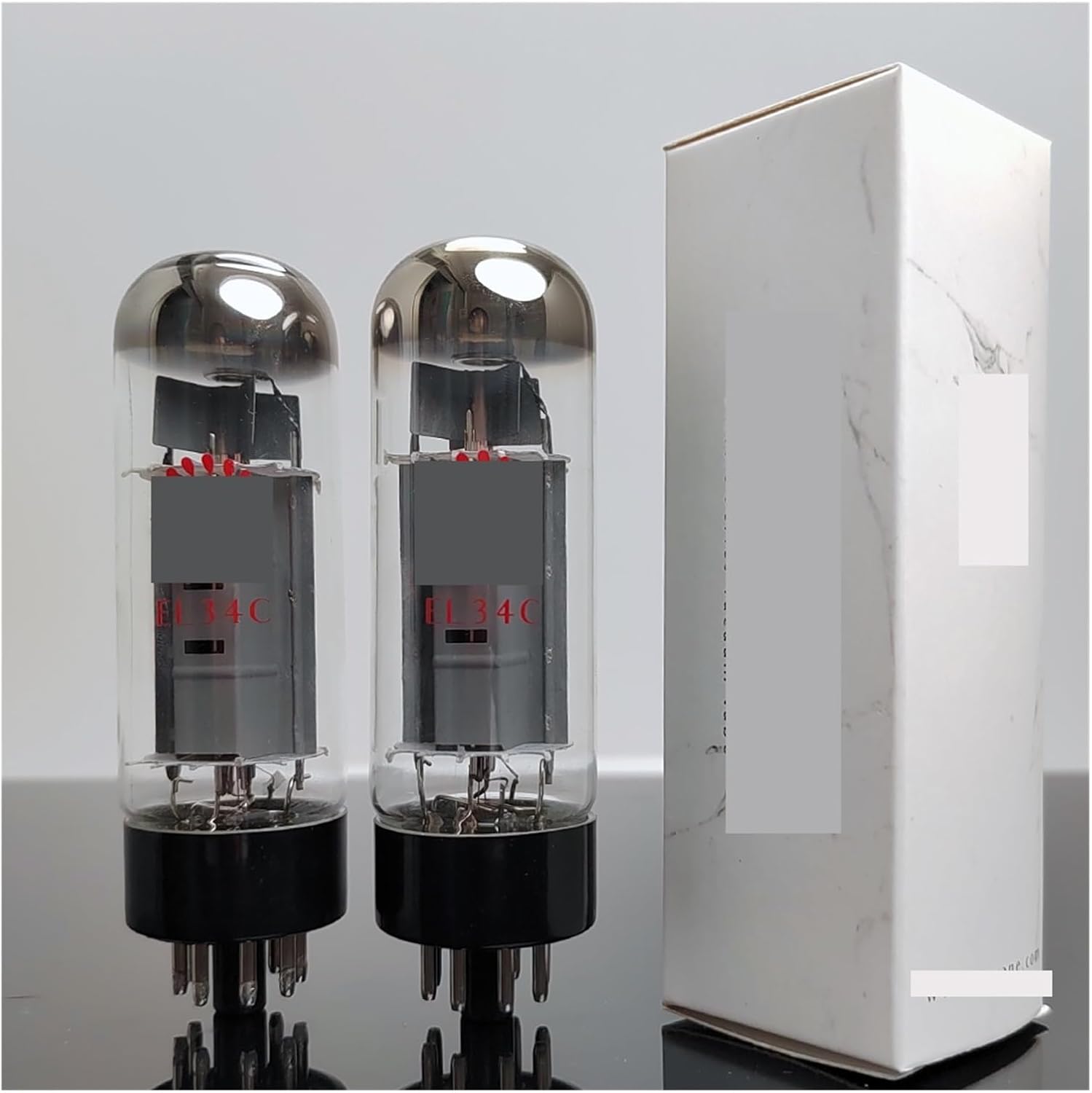 EL34C Tube Replaces EL34 EL34B 5881 6L6 6L6GC 6CA7 6P3P KT77 HiFi Audio Tube Tube Amplifier(2pcs Matched Pair)